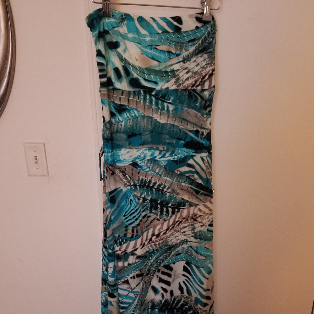 Blue Apple Bottoms dress